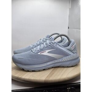 Womens Sz 9.5 B - Brooks Adrenaline GTS 22 Running Shoes Blue Cushioned Sneakers
